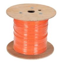 L-com Round Duplex Optical Cable, 62.5/125 OM1, LSZH Rated, 2.0mm, 1KM