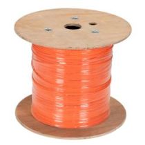 L-com Round Duplex Optical Cable, 62.5/125 OM1, Riser Rated, 3.0mm, 500 Meters