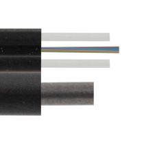 Self-supporting Bow Type Drop Cable, 9/125 SMF G657A1, 2 Fiber, Per Meter