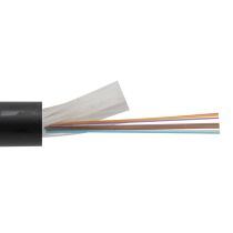 Indoor/Outdoor Cable, 9/125 SM G657A1, 12 Fiber, PE Jacket, 6mm OD, Per Meter