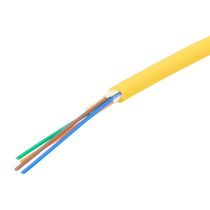 L-Com Indoor Multi-Fiber Distribution Cable, 4 Fiber, 9/125 Single Mode, Riser Rated, Per Meter