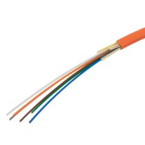 L-Com Indoor Multi-Fiber Distribution Cable, 6 Fiber, 62.5/125 OM1, Riser Rated, Per Meter