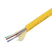 L-Com Indoor Multi-Fiber Distribution Cable, 6 Fiber, 9/125 Single Mode, Riser Rated, Per Meter