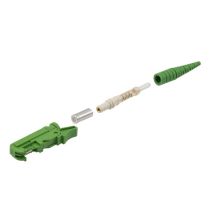 E2000 Connector Kit Single Mode APC 0.9mm Cable Green