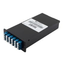 2 MPO male (pins)  to 24 LC OS2 Single mode Fiber LGX Fan-out cassette 