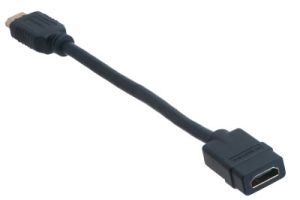 HDMI Male to HDMI Female Port Saver Adapter
