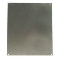 Blank Aluminum Mounting Plate for 14x12 Series Enclosures