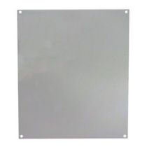 Blank Non-Metallic, Starboard Mounting Plate for 14x12 Series Enclosures