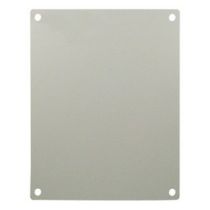 Blank Non-Metallic, Starboard Mounting Plate for 24x16 Series Enclosures