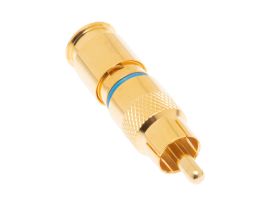 Holland RCA Gold Compression Connector - SLC Series -  RG6