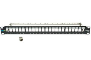 ICC Cat6A Shielded Patch Panel Kit - 10G - 24 Port