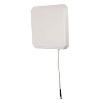 L-Com RFID ANTENNA 902-928MHz, RHCP, 9 dBi, White ABS, RP SMA Male Pig Tail, 10x10 in IP54