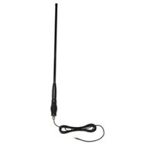 L-com 698-2700 MHz Omni Antenna 6.5 dBi, Vehicle 8 mm Spring, 14.75 FT RG58 FME Male 31 in Black