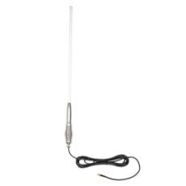 L-com 698-2700 MHz Omni Antenna 6.5 dBi, Vehicle 8 mm Spring, 14.75 FT RG58 FME Male 31 in White