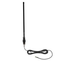 L-com 477 MHz Omni Antenna 6.5 dBi, Vehicle 5.5 mm Spring, 14.75 FT RG58 FME Male 43.3 in. Black