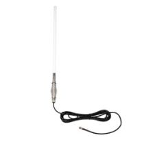 L-com 477 MHz Omni Antenna 6.5 dBi, Vehicle 5.5 mm Spring, 14.75 FT RG58 FME Male 43.3 in. White