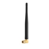 L-com 2.4 GHz to 5.85 GHz Dual Band Antenna, Monopole, 90-degree angle, SMA Male Connector, 2.1 and 5.47 dBi Gain