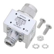 L-com Type N M/F In/Out RF Surge Protector 125MHz - 1GHz DC Block 375W 20kA Blocking Cap and Gas Tube 2
