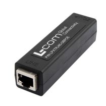 L-com Data Surge Protector - Indoor - Gigabit Ethernet PoE IEEE 802.3af - Shielded RJ45