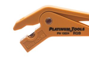 2 Blade Rotary Clothespin Mini Coax Stripper Tool for Mini RG59