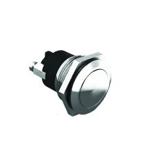 Meter Chrome Plated Push Button Switch with screw termination