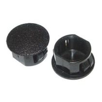 Black H/D-Cut Hole Plug (10 Pack)