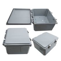 12x10x06 UL® Listed Polycarbonate Weatherproof NEMA 4X IP66 Enclosure, Dark Gray