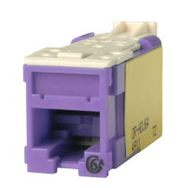 Ortronics Clarity 6A High Density Jack-Purple