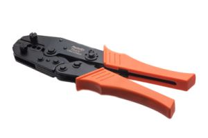 Ratchet Mini-Coax Crimper Tool for RG58, Mini-59, and RG174 