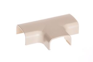 Panduit Tee Fitting for LD5 - Electric Ivory - Single Piece