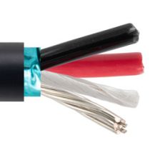 L-com Shielded Power Bulk Tray Cable, Exposed Run, 2 Conductor 10AWG 600V, TC-ER THHN THWN, UL86 UL1277 UL1581, 90C UV Res VW-1 PVC Black, 1KFT