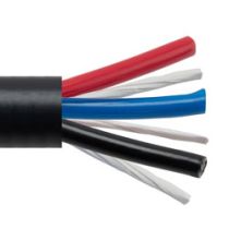 L-com Power Bulk Tray Cable, Exposed Run, 3 Conductor 14AWG 600V, TC-ER THHN THWN, UL86 UL1277 UL1581, 90C UV Res VW-1 PVC Black, 1KFT