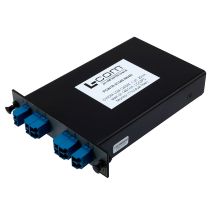 Passive CWDM, LGX Ring OADM, 1 Channel, starting at 1491nm, LC-UPC, Monitor with dual fiber