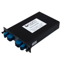 Passive CWDM, LGX Ring OADM, 1 Channel, starting at 1591nm, LC-UPC, Monitor with dual fiber