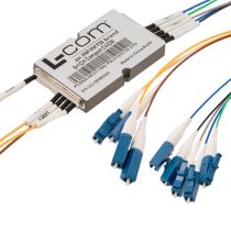 Passive CWDM, Compact Demux, 8 channel, starting at 1271nm, 20 nm spacing, 900um 1m fiber, no connector w/ Express Port
