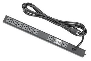 Middle Atlantic Slim Power Strip 8 Outlet 15A - 10 Foot Cord
