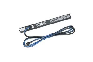 Middle Atlantic Slim Power Strip 8 Outlet 15A - Basic Surge - 10 Foot Cord