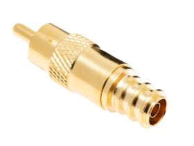 Pasternack PE44583 - 75 Ohm RCA Male Precision Connector Crimp/Solder Attachment for PE-B159
