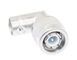 Pasternack PE9783 - TNC Male to BNC Female Right Angle Adapter