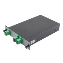 Passive PLC, Plug-In Single LGX PLC Splitter, 1x02 Standard (Even) Split, SC-APC