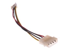 Molex 4-Pin to Floppy 3.25" Power Supply Adapter Cable - 6 Inch