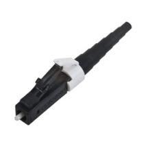 Corning Fiber Connector LC, Multimode, Single Pack - Black Housing - Black Boot