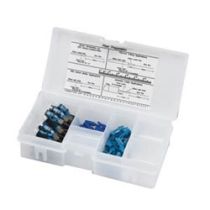 Corning Unicam High-Performance Connector, LC - Single-mode - 25 In Organizer Pack - Blue Housing - Blue Boot