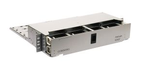 Corning EDGE Fiber Optic Fixed Rack Enclosure - HD-2 Rack Units - 16 Modules
