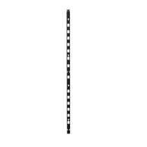ShowMeCables 48U Vertical Cable Management Rail, Rack Mount, 0.82 x 2.3 x 86.5