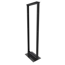 ShowMeCables 23 inch width, 2-Post Open Rack 42U Threaded