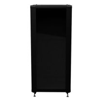 27U AV Rack Cabinet, 27.6 Inches (700 mm) Depth, 24 Inches (600 mm) Width, Black Color