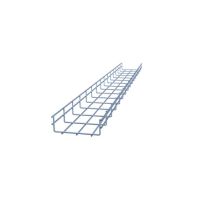 ShowMeCables Wire Mesh Cable Tray 6"D x 2"H x 5ft. 2pk