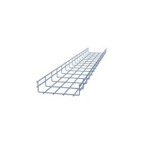 ShowMeCables Wire Mesh Cable Tray 8"D x 2"H x 5ft. 2pk