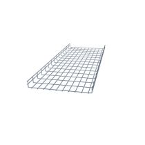 ShowMeCables Wire Mesh Cable Tray 20"D x 2"H x 5ft. 2pk